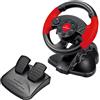 Esperanza xlyne EG103 periferica di gioco Nero, Rosso Volante Digitale PC, Playstation 2. 3