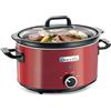 Crock-Pot SCV400RD pentola a cottura lenta 3.5 L Nero, Rosso
