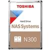 Toshiba N300 disco rigido interno 10 TB 7200 Giri/min 512 MB 3.5" Serial ATA III