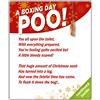 Emotional Rescue Viso Ache, Poesia Giorno Di Boxe, Aperto, Biglietto Di Natale, 154x184mm
