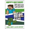 Danilo Promotions Ltd Biglietto di compleanno Minecraft Son