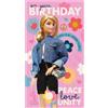 Danilo Promotions LTD Danilo Promotions Limited Biglietto di compleanno per ragazza, biglietto di compleanno pieghevole con licenza ufficiale Barbie