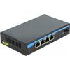 Delock Switch Delock Giga Ethernet 4P PoE+1SFP [87765]