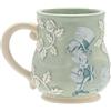 Widdop and Co Disney - Alice nel paese delle meraviglie - Tazza in ceramica verde goffrata - Cappellaio Matto - You can always take more than nothing, decorazione e articoli per la casa per cucina, feste in