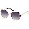GUESS GU7842, Occhiali Donna, Shiny Rose Gold, 58