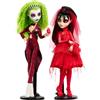 MATTEL Beetlejuice Beetlejuice Monster High Skullector Bambola 2-pack Betelgeuse & Lydi