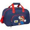 safta Super Mario World - Borsa sportiva, zaino ideale per bambini di diverse età, comoda e versatile, qualità e resistenza, 40 x 23 x 24 cm, colore blu marino, Blu navy, Estándar, Casual