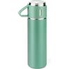 ZMHQLPDZ Borraccia Termica 500ml,Borraccia Isotermica con tappo tazza, Thermos acciaio inox 18/8 con Sottovuoto a Doppia Parete,Antigoccia,12 ore caldo/24 ore Freddo per Tè e Caffè