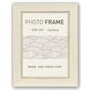 Zep Cornice portafoto CC146, resina, plastica bianca 14,30 x 19,20 x 1,80 cm