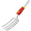 WOLF Garten Wolf-Garten 71AAA018650 LU-GM Forca Manuale, Rosso/Argento, 22x20x41.5 cm
