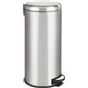 Wenko Pattumiera Leman Easy WENKO a pedale grigio inox 30 L
