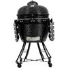 PIT BOSS KAMADO PBK24 BARBECUE A CARBONE BLACK 10603