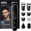 Braun MGK5411 Rasoio Elettrico da Barba, Capelli e Corpo Wet&Dry