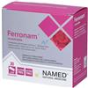 Named - Ferronam Orosolubile 30 Bustine - Integratore di Ferro e Vitamine