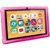 Clementoni - Clempad 10 Pollici Pink, Tablet Educativo Bambini 3-6 Anni, HD Screen, Memoria 32GB, RAM 2G, Wifi, Android 11, 2 Fotocamere, Google Play e Sistema Parental Control, Lingua Italiana, 16478