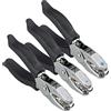 Vaessen Creative Darice 1201-14 Set di 3 Perforatrices Cerchi, Plastic, Rosso, 26.8 x 19.6 x 1.8 cm
