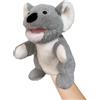 LOMTRATS 2024 Marionette a Mano con Animali per Bambini,Il Bambino Include Lupo Leone ecc.Bocche Aperte Mobili,Perfette per Raccontare storie,Insegnare,Scuola Materna,Regali di Compleanno