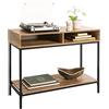 SoBuy Consolle Tavolo da ingresso Tavolino stretto Tavolino divano tavolo decorativo 100x40x80cm FSB41-F