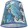 Muteitt Paralume Vintage in Stile Giapponese con Motivo a Paralume Decorativo Antipolvere Coperture per Lampada Tavolo Lampada Parete Lampada Soffitto E27