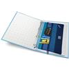 ASTUCCIO 3 ZIP PER COPERTINE AD ANELLI TUTTOINUNO ONE COLOR BLASETTI BLUE SHADES