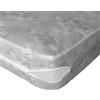 Stof Lovely Casa RM23825001 Sieste - Coprimaterasso con Motivo Stampato, in Poliestere, 160 x 200 cm, Colore Bianco