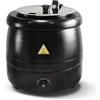 WENMILY Soup Kettle Elettrico 10L scalda zuppa con coperchio a cerniera e interno rimovibile in acciaio inox fino a 80°C per riunioni domestiche, feste, ristoranti e caffetterie Pentola