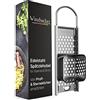 Winzbacher Grattugia per Spätzle in acciaio INOX con slitta per impasto [diametro della pentola da 16-30 cm] Lavabile in lavastoviglie | Inox | Grattugia per Spätzle, colino per Spätzle, pressa per