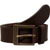 Calvin Klein Uomo Cintura CKJ Belt 4.0 cm Cintura in Pelle, Marrone (Turkish Coffee), 90 cm
