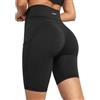 CAMBIVO Pantaloncini Sportivi Donna Vita Alta, Pantaloncini Palestra Leggins Push up Opachi, Yoga Shorts Leggings Corti Elasticizzati con 3 Tasche per Fitness Gym Running Pilates Ciclismo