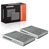 Frankberg 2 filtri antipolline per abitacolo con carbone attivo 71775824 | Compatibile con: 500X 334, Renegade SUV B1 BU BV, 500L 351 352, Tonale 965, Renegade Van B1 BU, Bussola M6 M7 MP MV