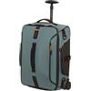 Samsonite Paradiver Light - Borsa da viaggio/Zaino con 2 ruote S, 55 cm, 51 L, Verde Foresta