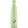 Cool Bottles - Borraccia Termica in Acciaio Inox - 500 ml - Pastel Green - 26,5 x 7 cm - Bottiglia Termica Ermetica - Bevande Fredde 36 Ore e Calde 18 Ore - Triple Parete -Cool Technology - Senza BPA