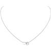 ChicSilver Collana Argento 925 Donna, Collana Donna Argento Cuore con Iniziale Lettera O Lunga 41+5CM, Ciondolo Lettera Ragazza Amicizia Idee Regalo per Compleanno Anniversario Natale