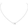 ChicSilver Collana Argento 925 Donna, Collana Donna Argento Cuore con Iniziale Lettera A Lunga 41+5CM, Ciondolo Lettera Ragazza Amicizia Idee Regalo per Compleanno Anniversario Natale
