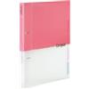 Kokuyo Campus RU-PP358P - Raccoglitore a 2 anelli, formato B5, 2 fori, fino a 100 fogli, colore: rosa