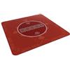 Bullets Playing Cards, Heads-Up, Tappetino da poker, 80 x 80 cm, per il proprio tavolo da poker, motivo da poker, colore: rosso