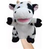 LOMTRATS 2024 Marionette a Mano con Animali per Bambini,Il Bambino Include Lupo Leone ecc.Bocche Aperte Mobili,Perfette per Raccontare storie,Insegnare,Scuola Materna,Regali di Compleanno