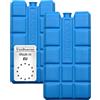 VonBueren 2-8 Tavolette refrigeranti per Borsa frigo | 12h di Raffreddamento | ca. 200 g per tavoletta | ca. 8,1 x 15,2 x 2,2 cm | Anche per Contenitore frigo (2)