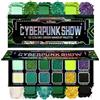 DE'LANCI Ombretto Verde Glitterato Intenso con Effetto Multicromo, Pigmentazione Alta Vegano, Opale Pressato per Look Drammatico
