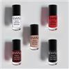 HASNA COSMETICS HASNA PARIS Smalto per unghie Halal - Collezione Privé - EcoRespondibile, brillantezza e lunga tenuta, facile da applicare, confezione da 5 x 6 ml (ESSENTIAL)