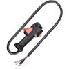 Young Wolf 115 cm Strimmer Trimmer Decespugliatore Maniglia Interruttore Cavo 26mm Tubo