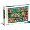 Clementoni - 36532 - Puzzle Collection - Garden Shelf - 6000 Pezzi - Puzzle Adulti, Orizzontale, Illustrazione, Divertimento Per Adulti, Made In Italy