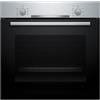 Bosch - Forno multifunzione, serie 2, 60 cm. Larghezza 3D Hotair, Acciaio, HBA510BR3