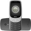 Nokia 3210 Black - Telefono cellulare 4G - Una leggenda della telefonia riproposta in versione moderna, Grande display 2,4, comoda tastiera, Fotocamera 2Mp, Radio FM, Torcia, Bluetooth