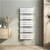 Heilmetz Termosifoni Moderni 1176x500mm Termoarredo Bagno Interasse 50 Radiatore Scaldasalviette da Parete G1/2, Vertical, Bianco, Scaldasalviette Bagno Termosifone Acciaio
