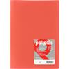 Grafoplás Grafoplas - Cartella buste trasparenti, formato a libro, corallo, 30 fodere polipropilene, serie poliple opache, prodotte in Spagna, copertine flessibili, perfetta per l'archiviazione di documenti