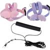 DLPRK 2-Pack Pettorina Regolabile per Pappagalli, Imbracatura per Pappagallo, Pettorina e Guinzaglio Uccelli Pappagallo e Calopsite, Addestramento Volante, Anti-morso