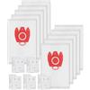 KEEPOW 10 sacchetti per aspirapolvere FJM per aspirapolvere Miele, sacchetti per aspirapolvere Miele Compact C2 C1 Complete C1 S2 S4 S5 S6 S8, con 5 set di filtri