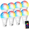 ANTELA Lampadine LED Alexa Inteligente WiFi Dimmerabile Lampadina Smart