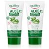 equilibra Corpo, Aloe Dermo-Gel, Gel Lenitivo a Base di Aloe Vera, Crema Corpo per Arrossamenti, Sollievo Dopo Sole, Post Depilazione o Rasatura, Rossori Gengive, Piedi Stanchi, 150 ml